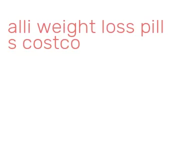 alli weight loss pills costco