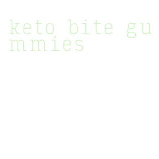 keto bite gummies