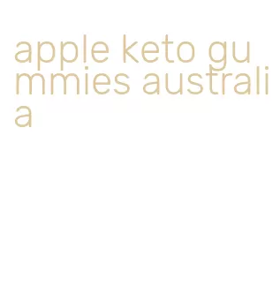 apple keto gummies australia