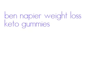 ben napier weight loss keto gummies