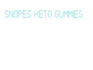 snopes keto gummies