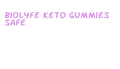 biolyfe keto gummies safe