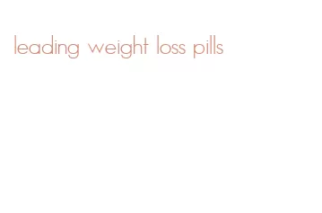 leading weight loss pills