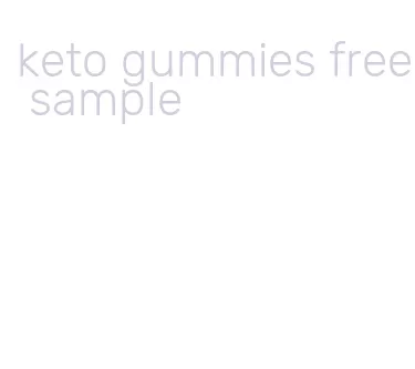 keto gummies free sample