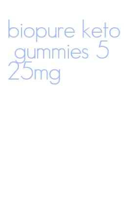 biopure keto gummies 525mg