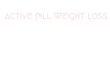 active pill weight loss
