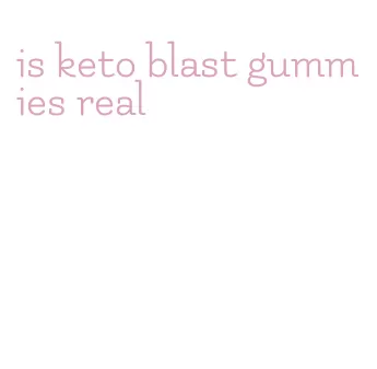 is keto blast gummies real