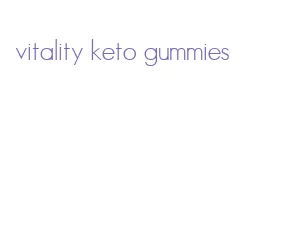 vitality keto gummies