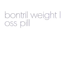 bontril weight loss pill