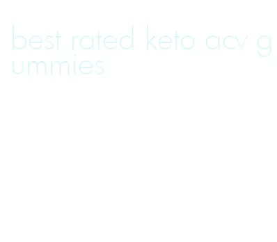 best rated keto acv gummies