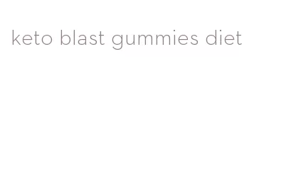 keto blast gummies diet