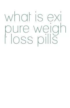 what is exipure weight loss pills