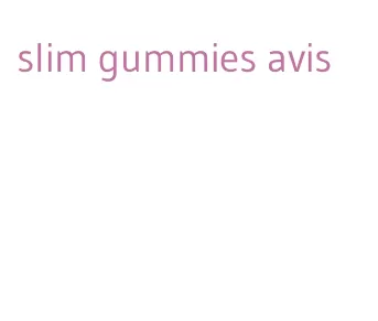 slim gummies avis