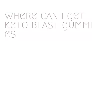 where can i get keto blast gummies