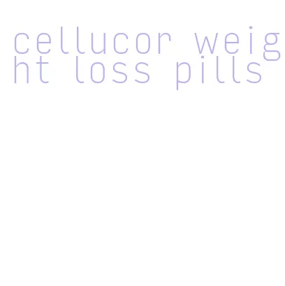 cellucor weight loss pills