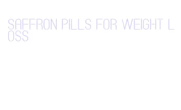 saffron pills for weight loss