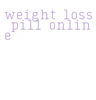 weight loss pill online