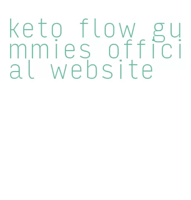 keto flow gummies official website