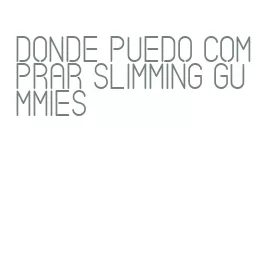 donde puedo comprar slimming gummies