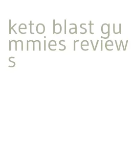 keto blast gummies reviews