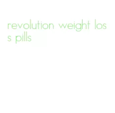 revolution weight loss pills