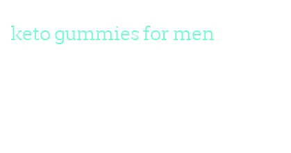 keto gummies for men