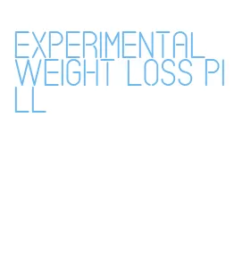 experimental weight loss pill