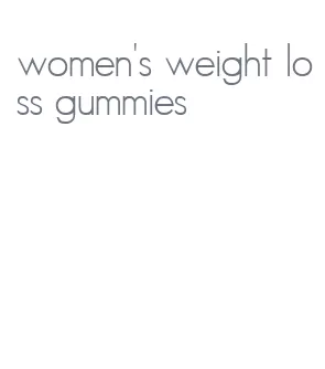 women's weight loss gummies