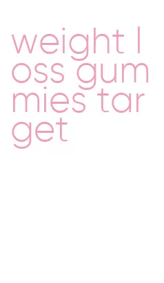 weight loss gummies target