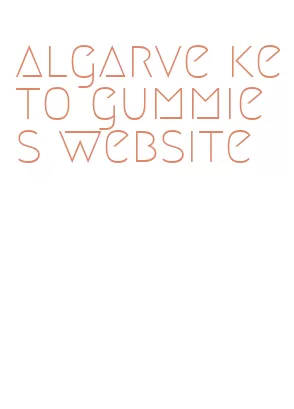 algarve keto gummies website