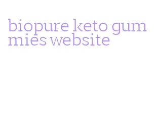 biopure keto gummies website