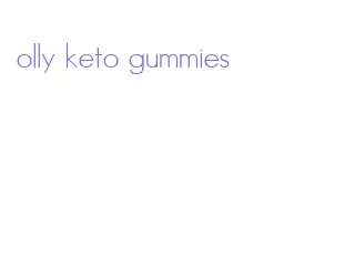 olly keto gummies