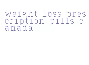 weight loss prescription pills canada