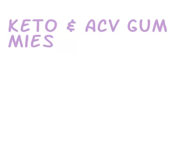 keto & acv gummies