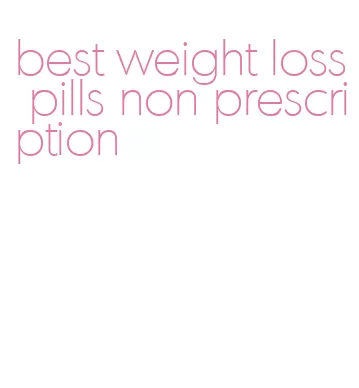 best weight loss pills non prescription