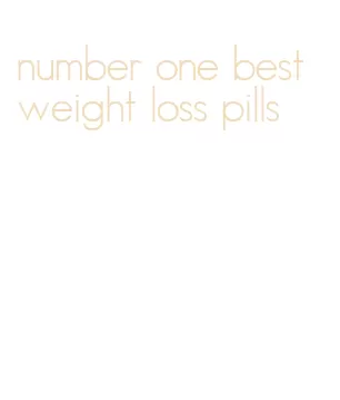 number one best weight loss pills