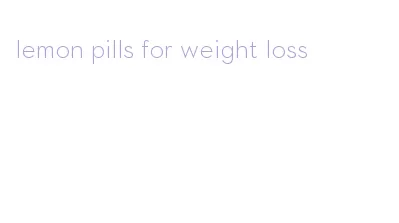 lemon pills for weight loss
