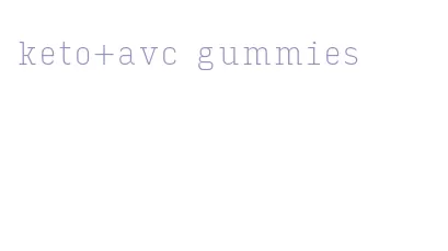 keto+avc gummies