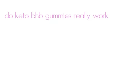 do keto bhb gummies really work