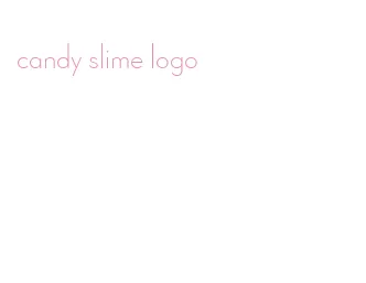 candy slime logo