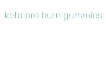 keto pro burn gummies