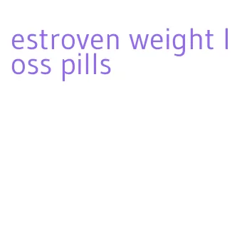 estroven weight loss pills