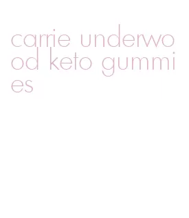 carrie underwood keto gummies