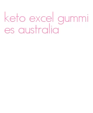 keto excel gummies australia
