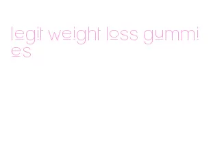 legit weight loss gummies