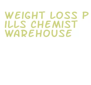 weight loss pills chemist warehouse
