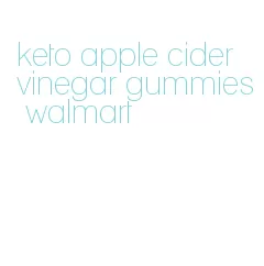 keto apple cider vinegar gummies walmart