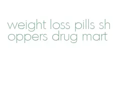 weight loss pills shoppers drug mart