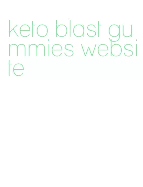 keto blast gummies website