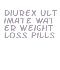 diurex ultimate water weight loss pills